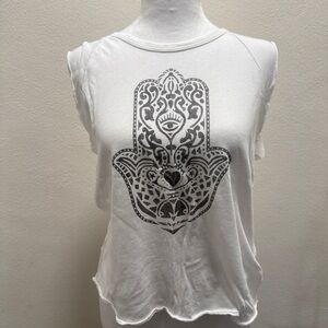Junk Food Hamsa Sleeveless Tee